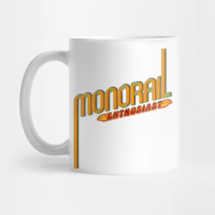 Monorail Enthusiast 70's Mug